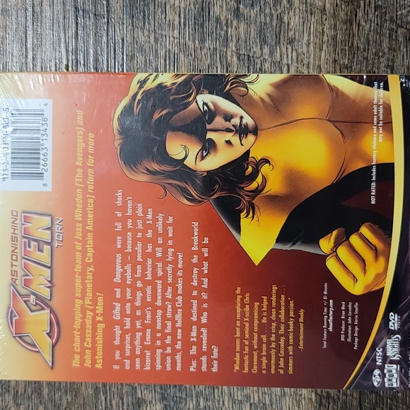 NWT DVD sealed Marvel Knights astonishing X-Men torn animation rare sealed new - Picture 4 of 7